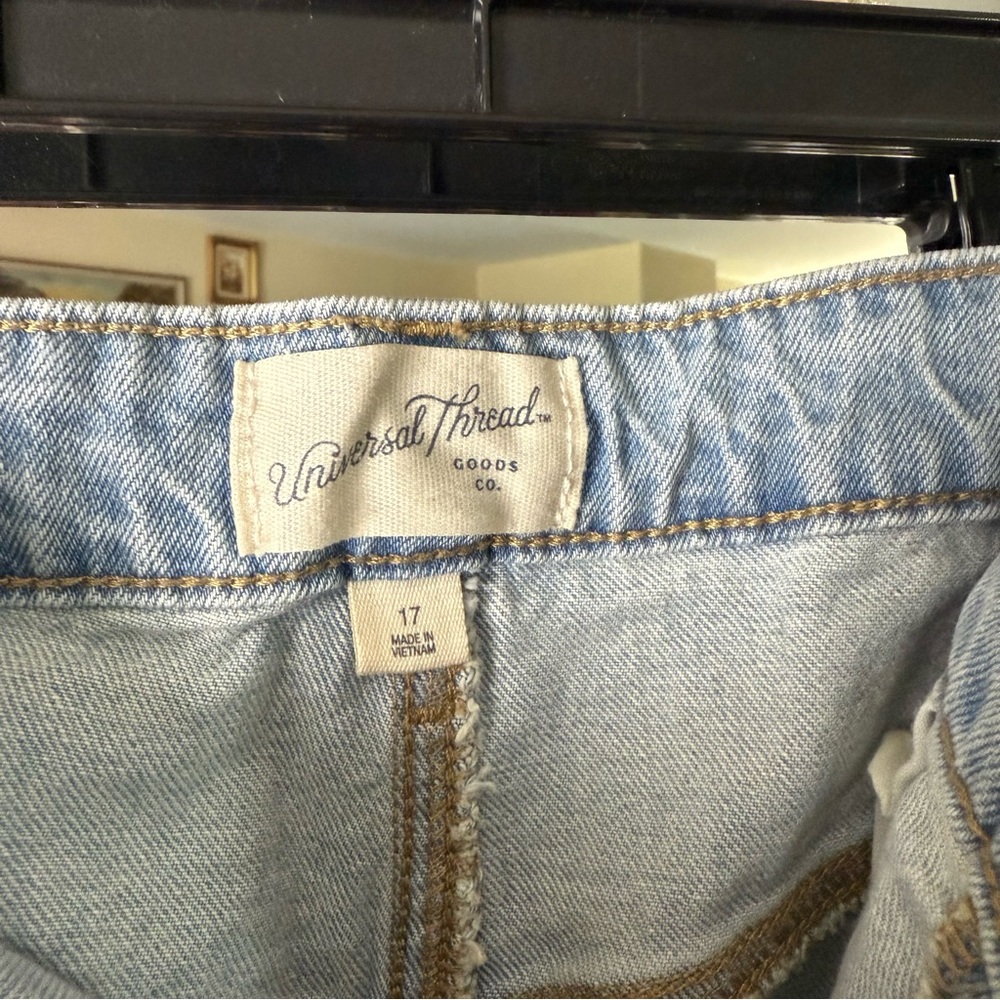 Universal Thread Maxi Jean Denim Slit Skirt - Picture 6 of 6